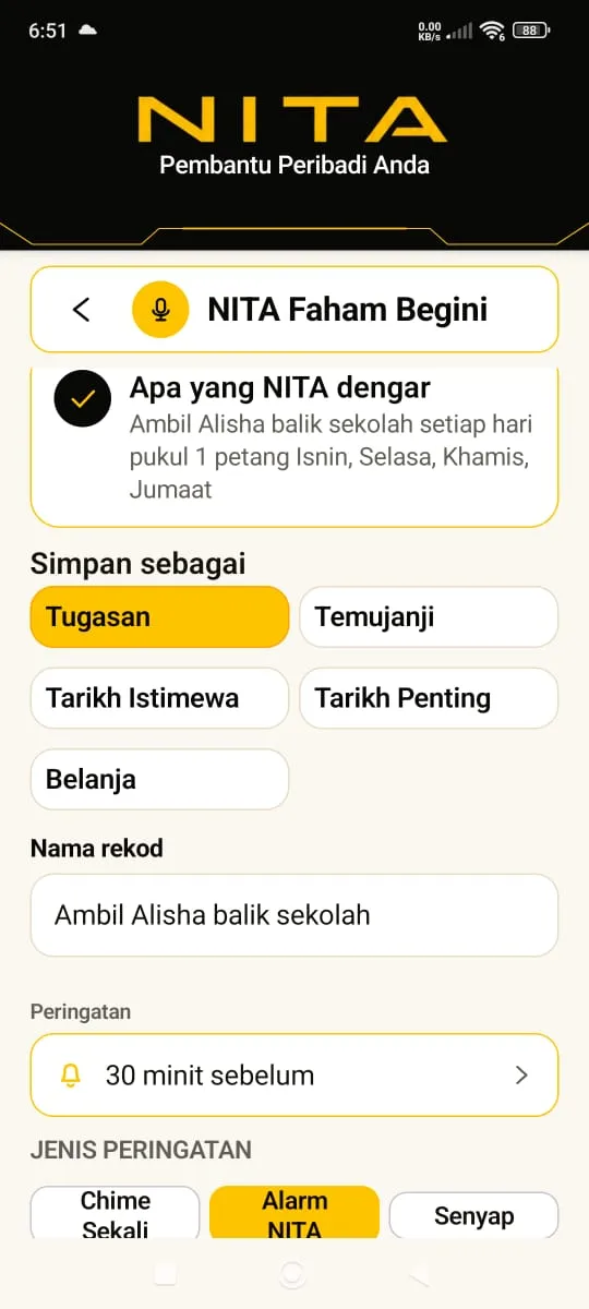 NITA faham arahan suara sebagai Tugasan